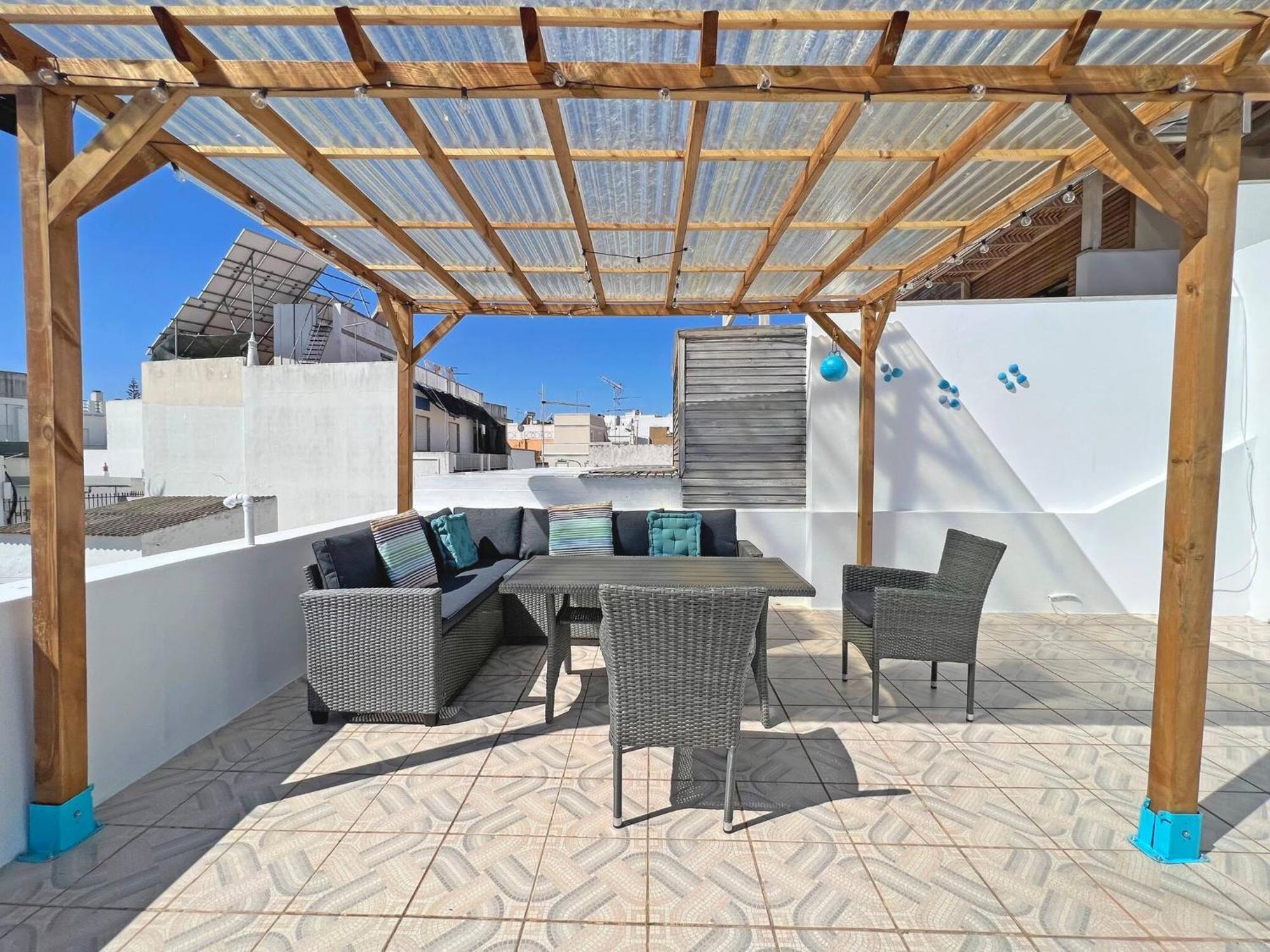 Villa Aurora Da Fuzeta - Casa De Ferias By Junto Ao Mar Esterno foto